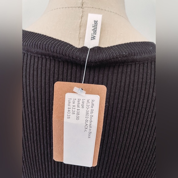 NWT Wishlist Ruffled Rib Bodysuit - Picture 5 of 5